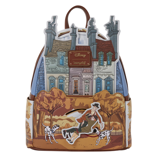 101 Dalmatians Roger & Anita Scene Mini Backpack - alternate view 2