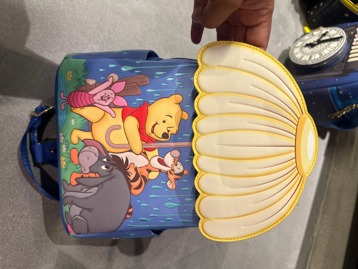 Winnie the Pooh Rainy Umbrella Scene Mini Backpack - Exclusive