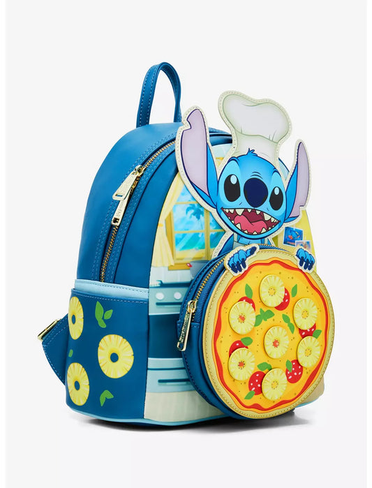 Lilo & Stitch Pineapple Pizza Scented Mini Backpack - alternate view 2