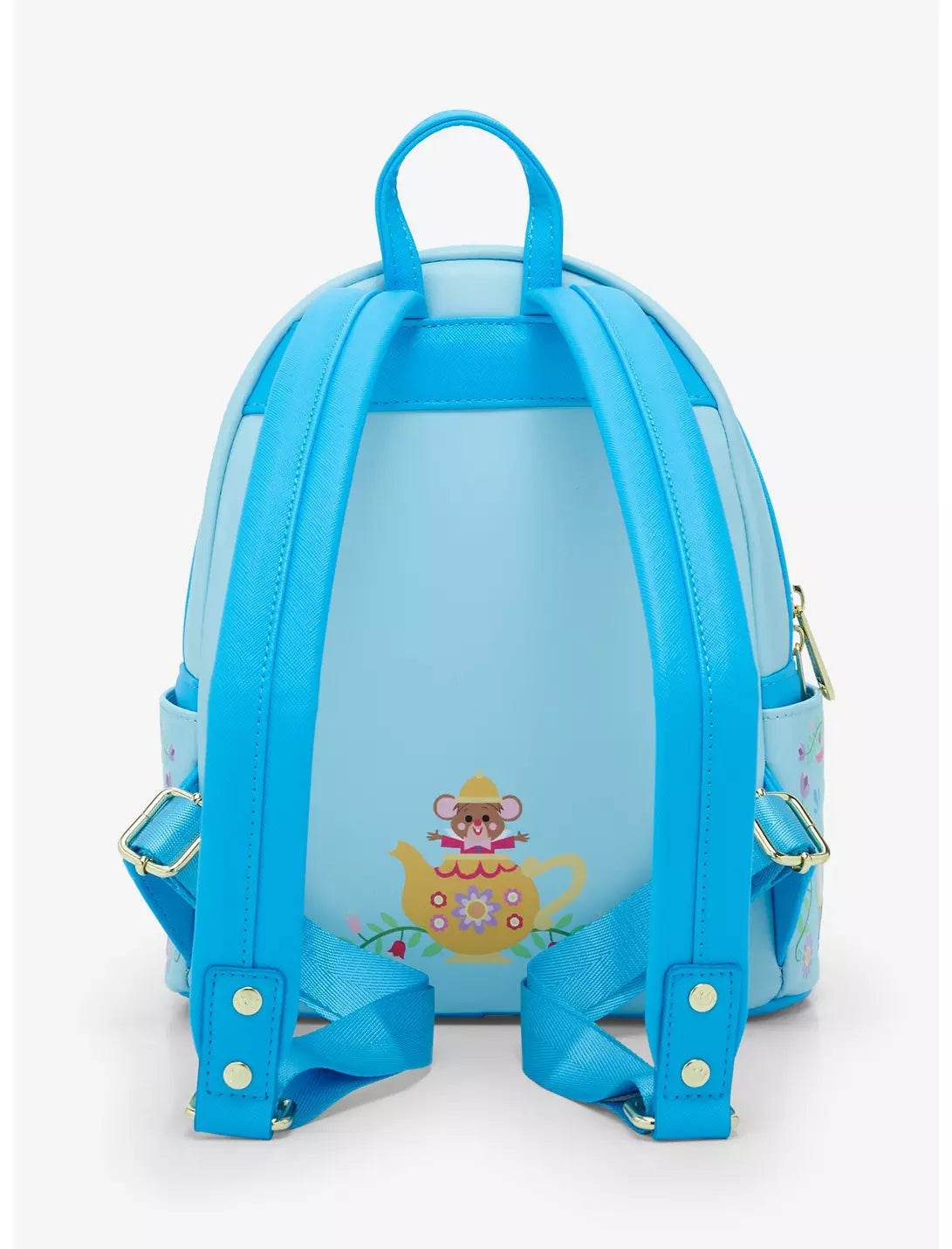 Alice in Wonderland Floral Folk Art Mini Backpack Exclusive Loungefly Disney