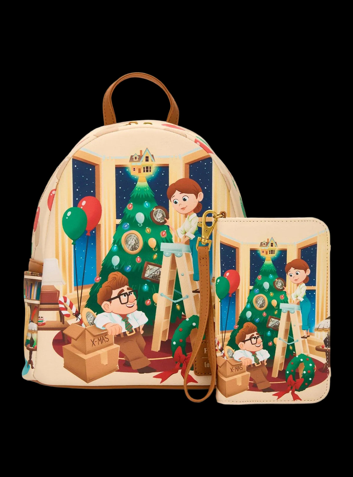 Up Carl & Ellie Christmas Tree Mini Backpack
