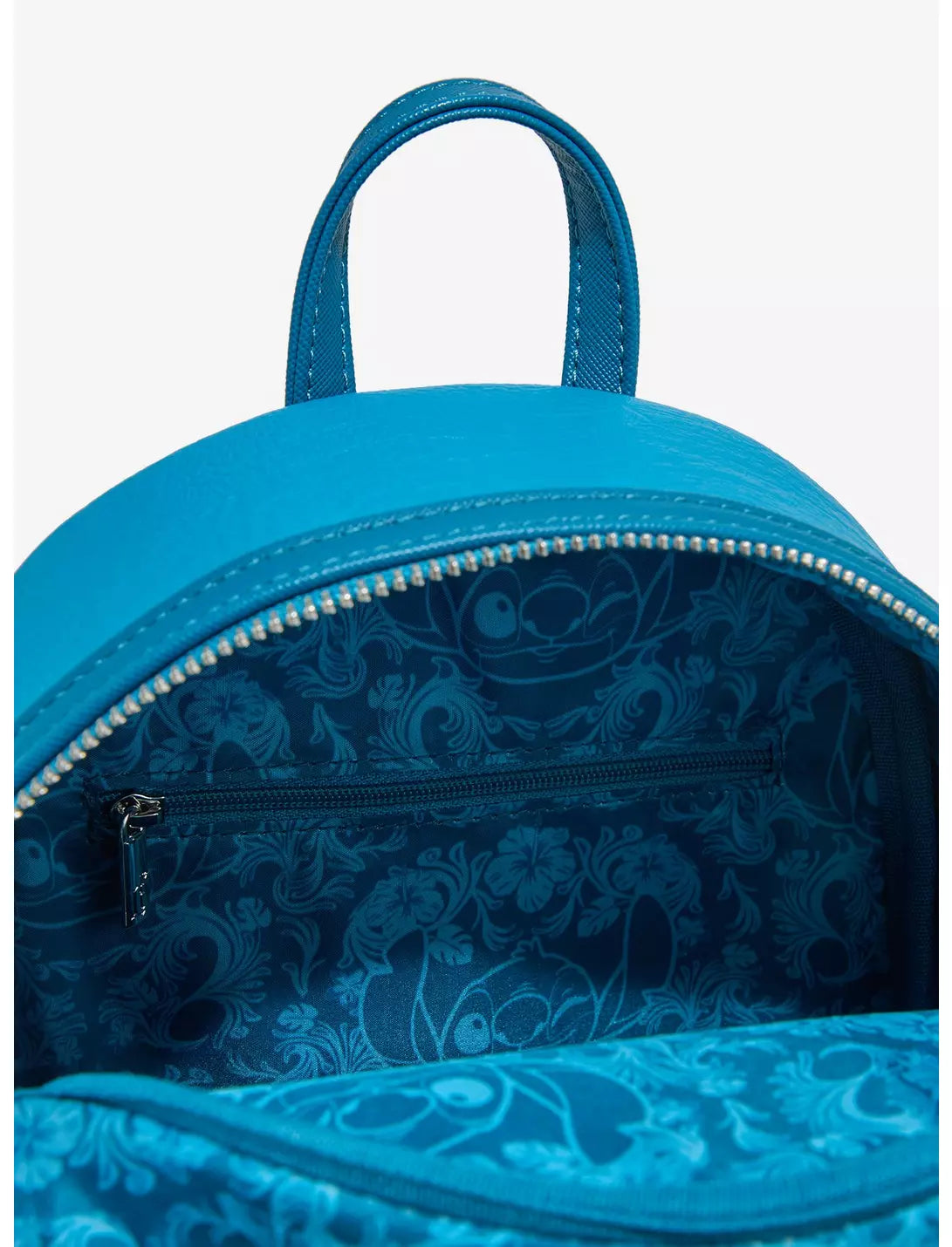 Loungefly Disney Lilo & Stitch Hibiscus Blue Mini Backpack