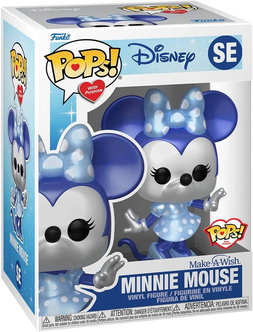 Minnie Mouse Metallic Make-A-Wish Vinyl Figure - alternate view 5