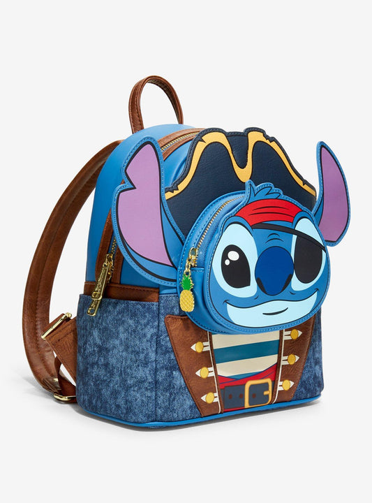 Lilo & Stitch Pirate Stitch Figural Mini Backpack