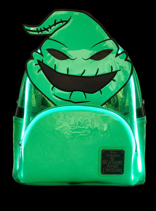 The Nightmare Before Christmas Oogie Boogie Translucent Light-Up Mini Backpack