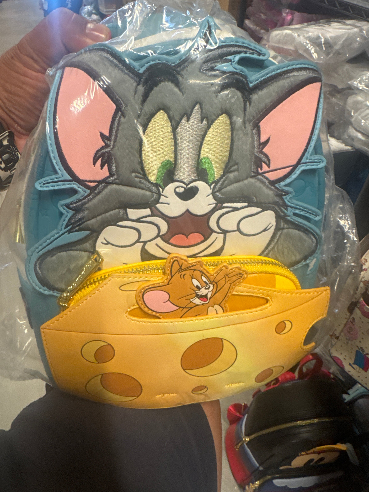 Tom and Jerry Plush Pop-Up Mini Backpack - alternate view 7
