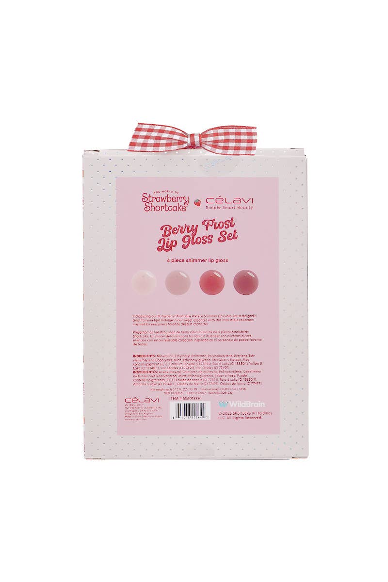 Strawberry Shortcake 4-Piece Lip Gloss Set