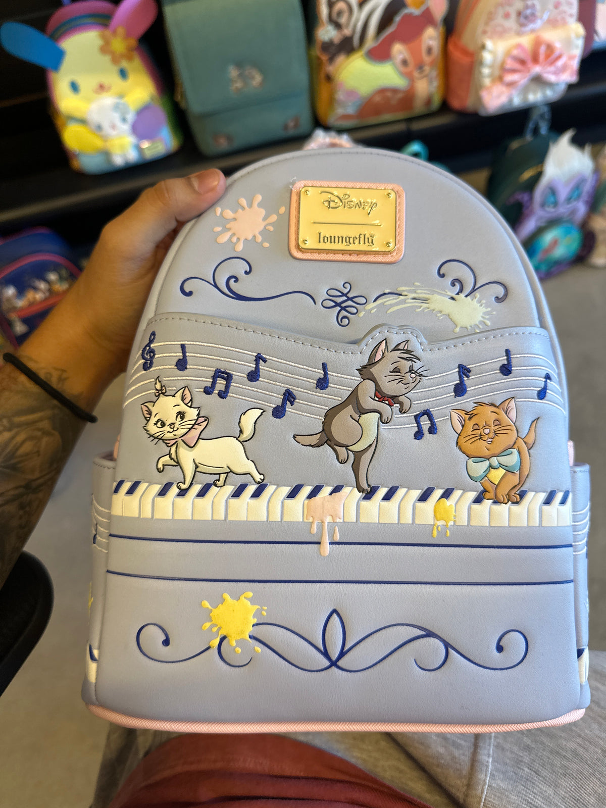 The Aristocats Kittens Piano Mini Backpack - Exclusive
