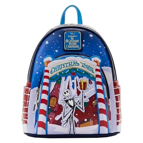 Loungefly NBC Christmas Town Mini Backpack