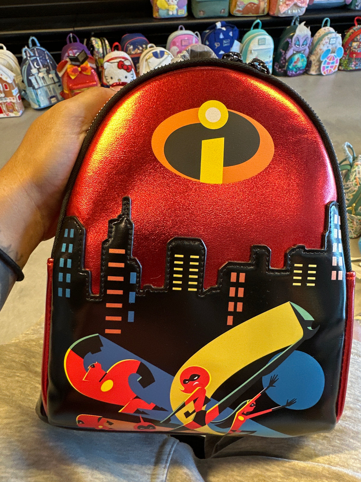 Incredibles Family Metallic Mini Backpack Exclusive