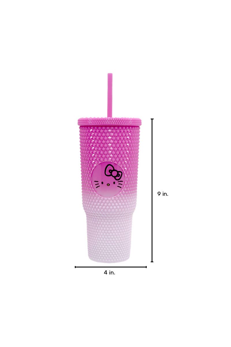 UPD WAA8MPSGE Hello Kitty Pink Ombre Tumbler Cup - 4 pcs