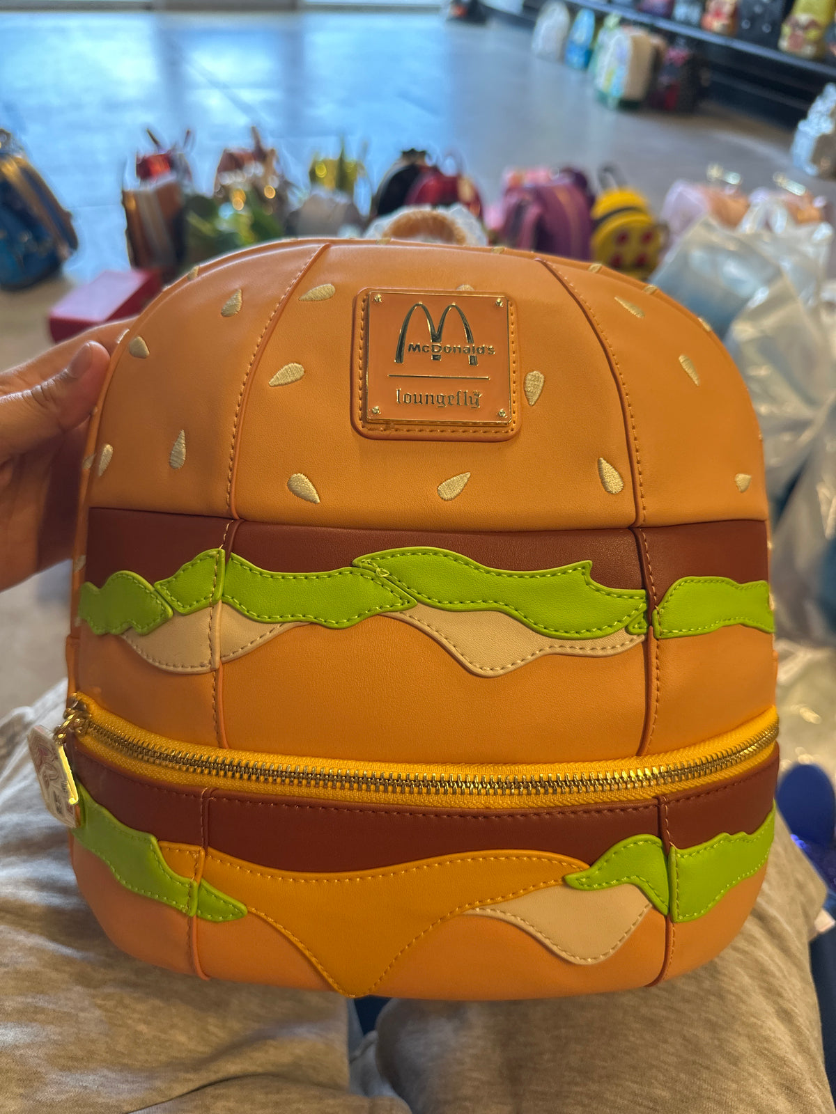 McDonald's Big Mac Figural Mini Backpack - alternate view 5
