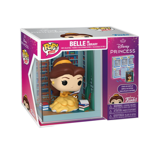 Beauty and the Beast Belle in Library Pop! Nooks Figure