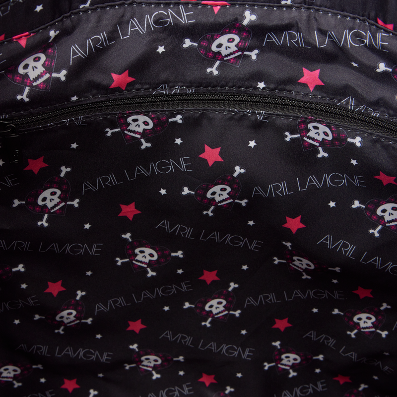 Avril Lavigne Logo Tote Crossbody Bag with Coin Bag