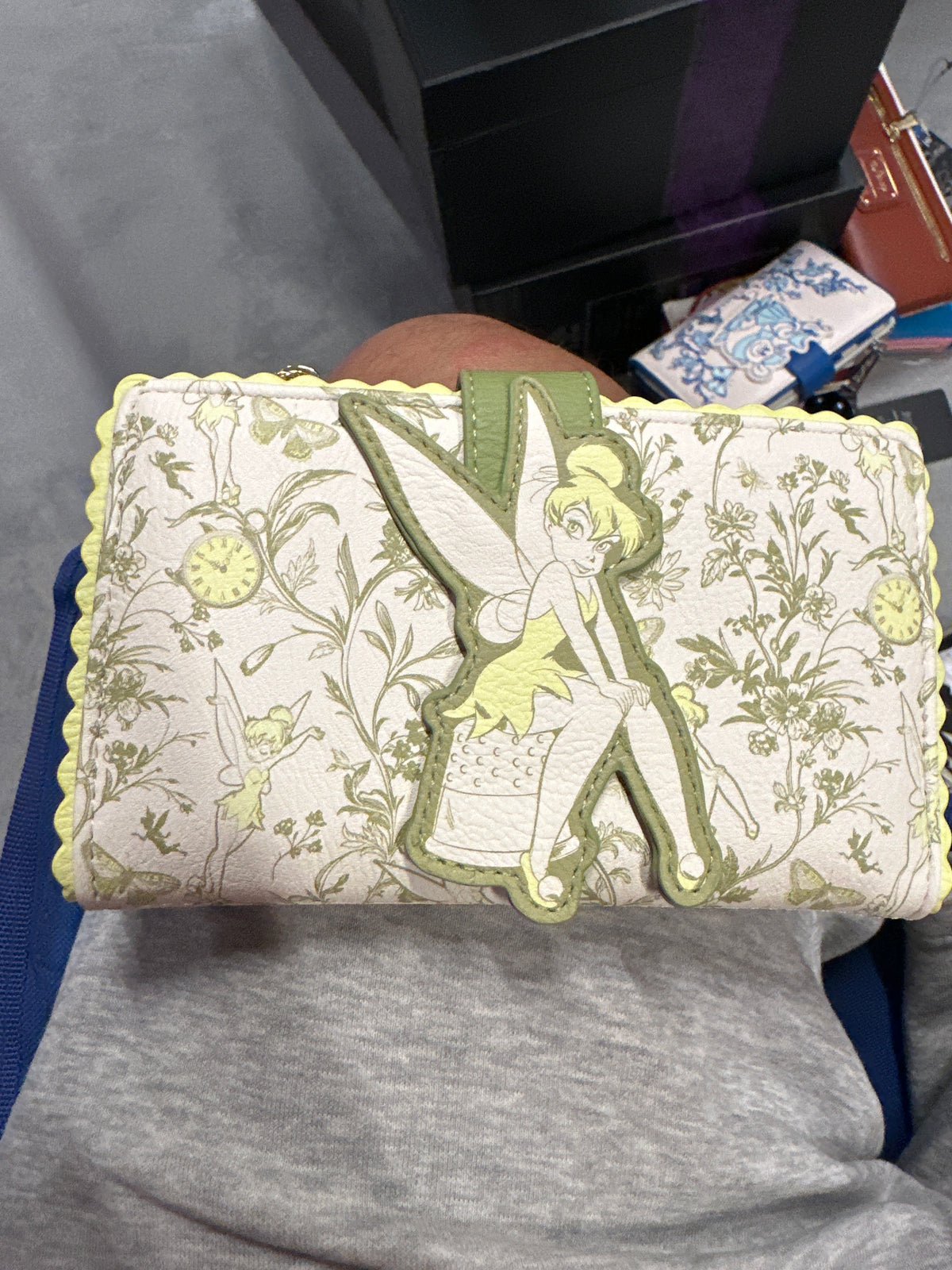 Peter Pan Tinker Bell Floral Allover Print Wallet Exclusive
