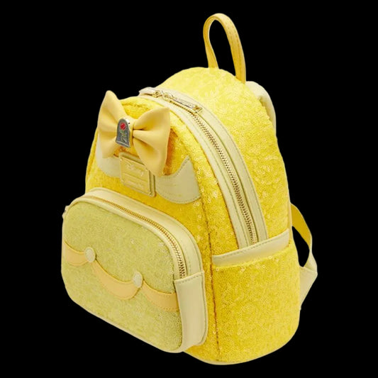 Beauty and the Beast Belle Sequin Series Cosplay Mini Backpack Exclusive