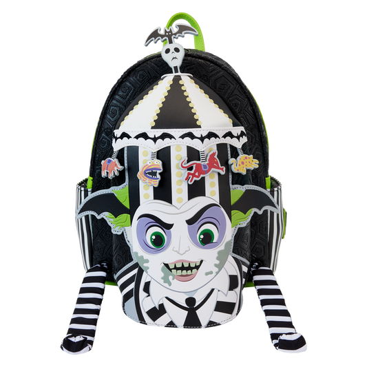 Beetlejuice Carousel Hat Light Up Cosplay Mini Backpack - alternate view 2