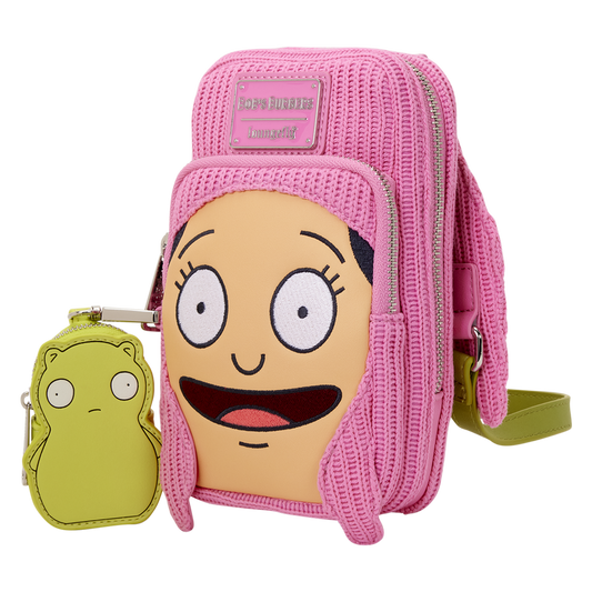 Bob's Burgers Louise Cosplay Cell Phone Crossbody Bag with Glow Coin Bag - alternate view 2