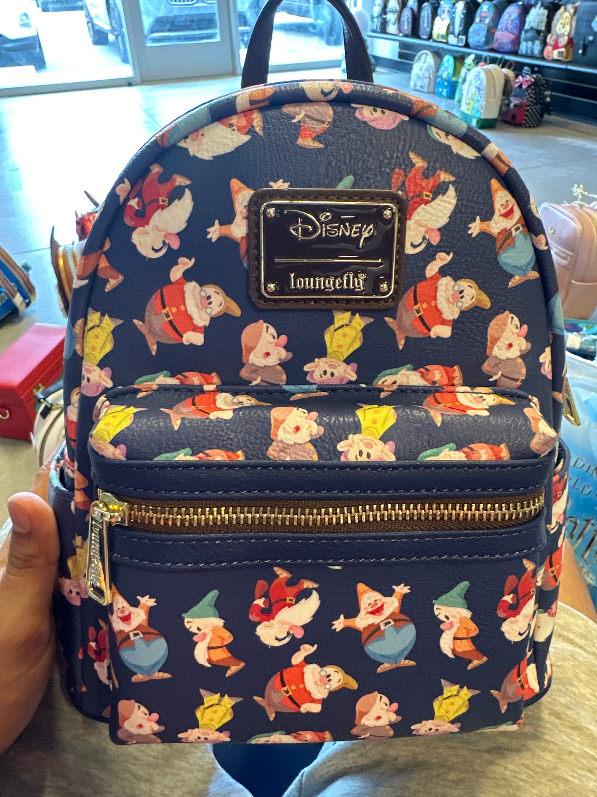 Snow White and the Seven Dwarfs Allover Print Mini Backpack Exclusive