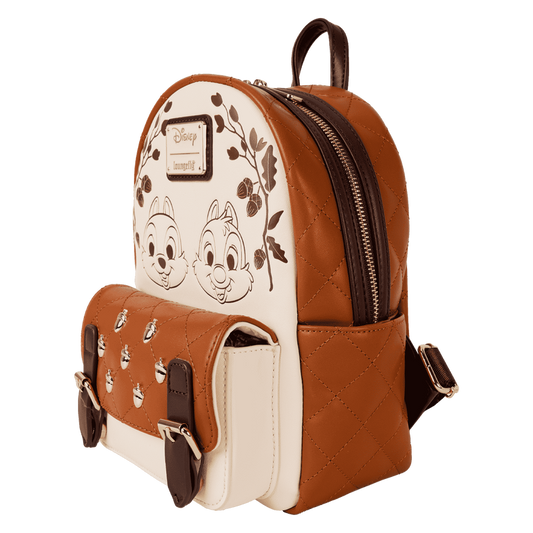 Chip 'n' Dale Acorn Quilted Texture Mini Backpack - alternate view 2