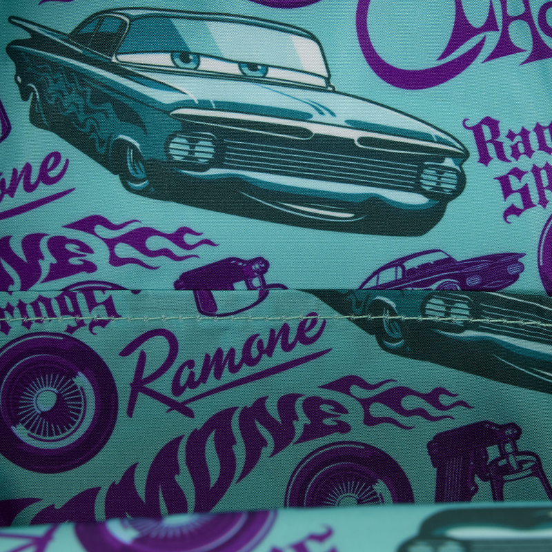 D23 Edition Cars Ramone Cosplay Glow Mini Backpack Loungefly