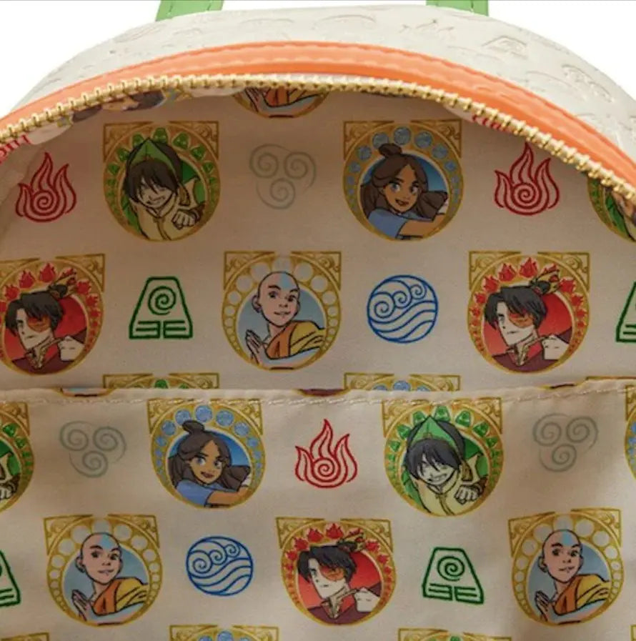 Loungefly Avatar The Last Airbender Team Avatar Mini Backpack NYCC 2022 Exclusive