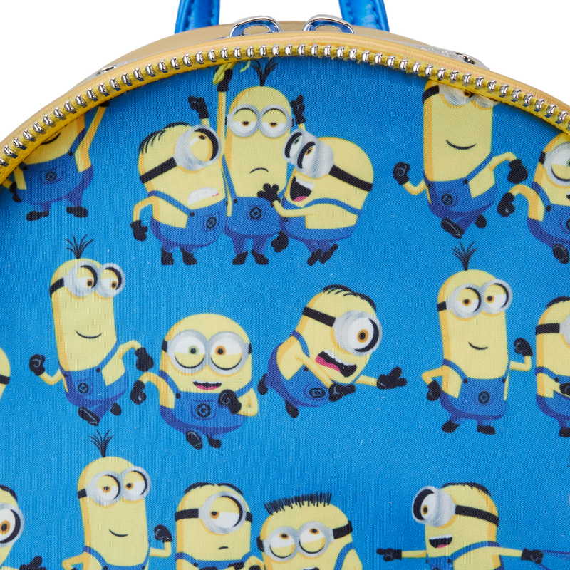 Minions Bob Iridescent Cosplay Mini Backpack Loungefly Despicable Me