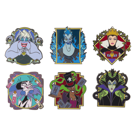 Villains Portrait Mystery Box Enamel Pin - alternate view 2