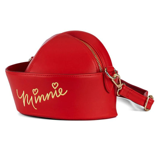 Minnie Mouse Red Hat Figural Crossbody Bag