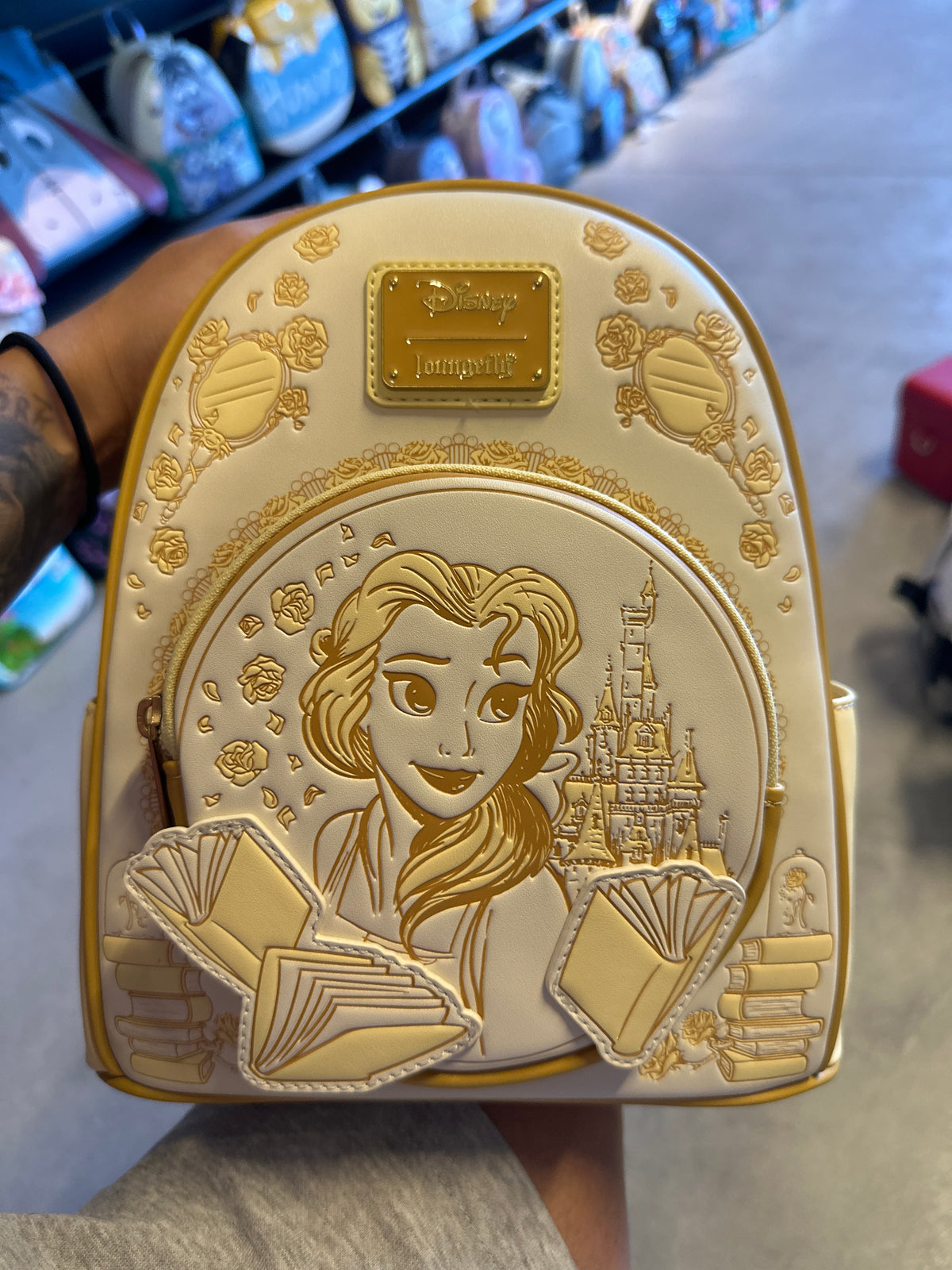 Beauty and the Beast Belle Tonal Sketch Portrait Mini Backpack - Exclusive