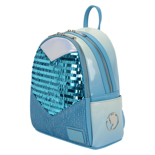 Frozen Princess Elsa Glitter Sequin Cosplay Mini Backpack - alternate view 2