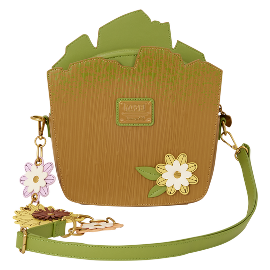 Guardians of the Galaxy Groot Floral Figural Crossbody Bag