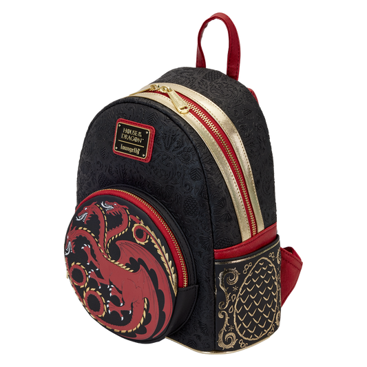 House of the Dragon House Targaryen Sigil Mini Backpack