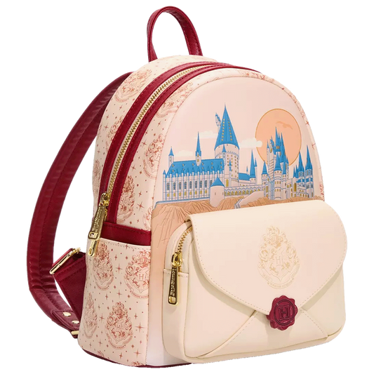 Harry Potter Hogwarts Castle Letter Pocket Mini Backpack - alternate view 2