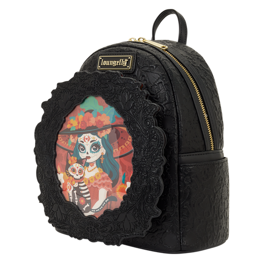 Día de los Muertos La Catrina Photo Insert Mini Backpack - alternate view 2