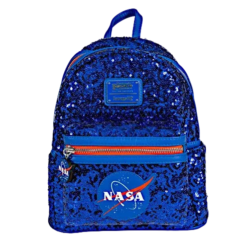 NASA Logo Sequin Mini Backpack