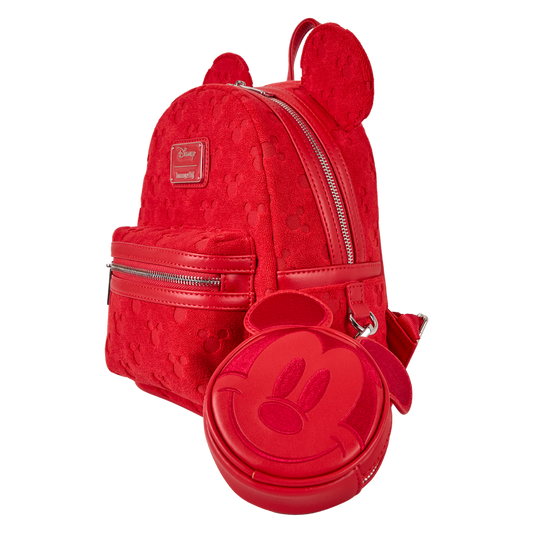 Mickey Mouse All-Over Print Terry Cloth Mini Backpack - alternate view 2
