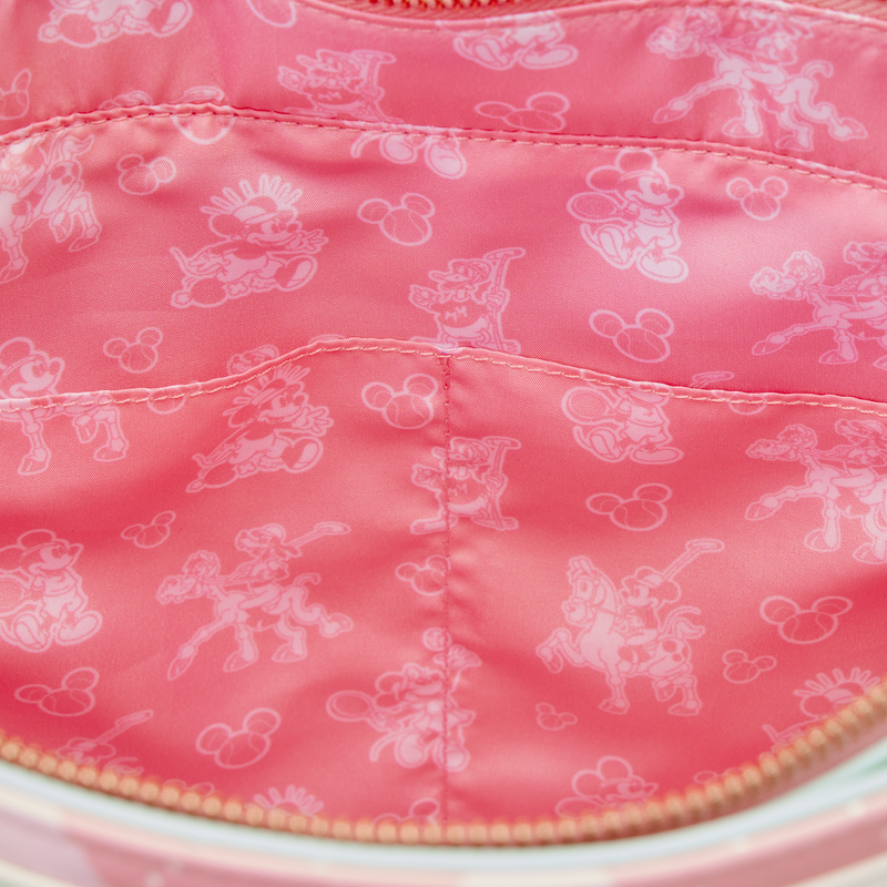 Loungefly Disney Mickey Mouse Tennis Tote Crossbody Bag with Coin Bag