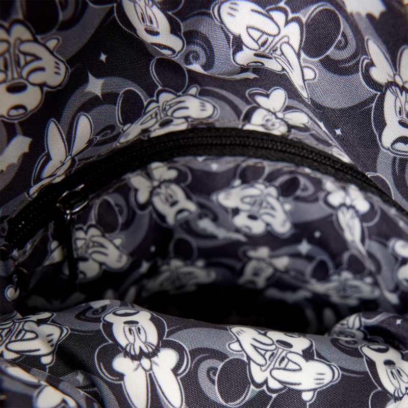 Loungefly Disney Mickey & Minnie Mouse Ghost Glow Figural Crossbody Bag