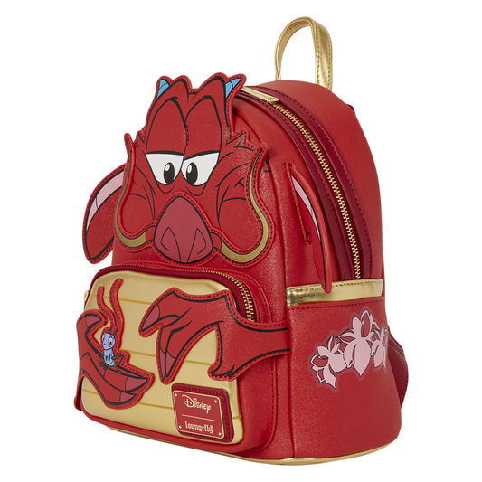 Mulan Mushu Glitter Cosplay Mini Backpack - alternate view 2