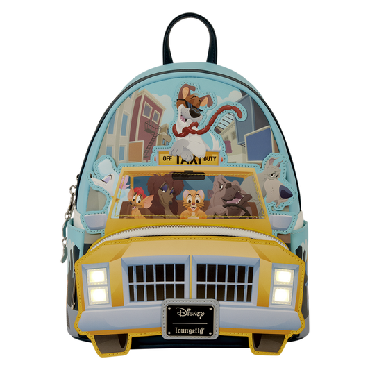 Oliver and Company Taxi Cab Light Up Mini Backpack - alternate view 2