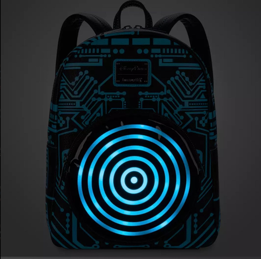 Parks TRON 40th Anniversary D23 Light-Up Mini Backpack - alternate view 2