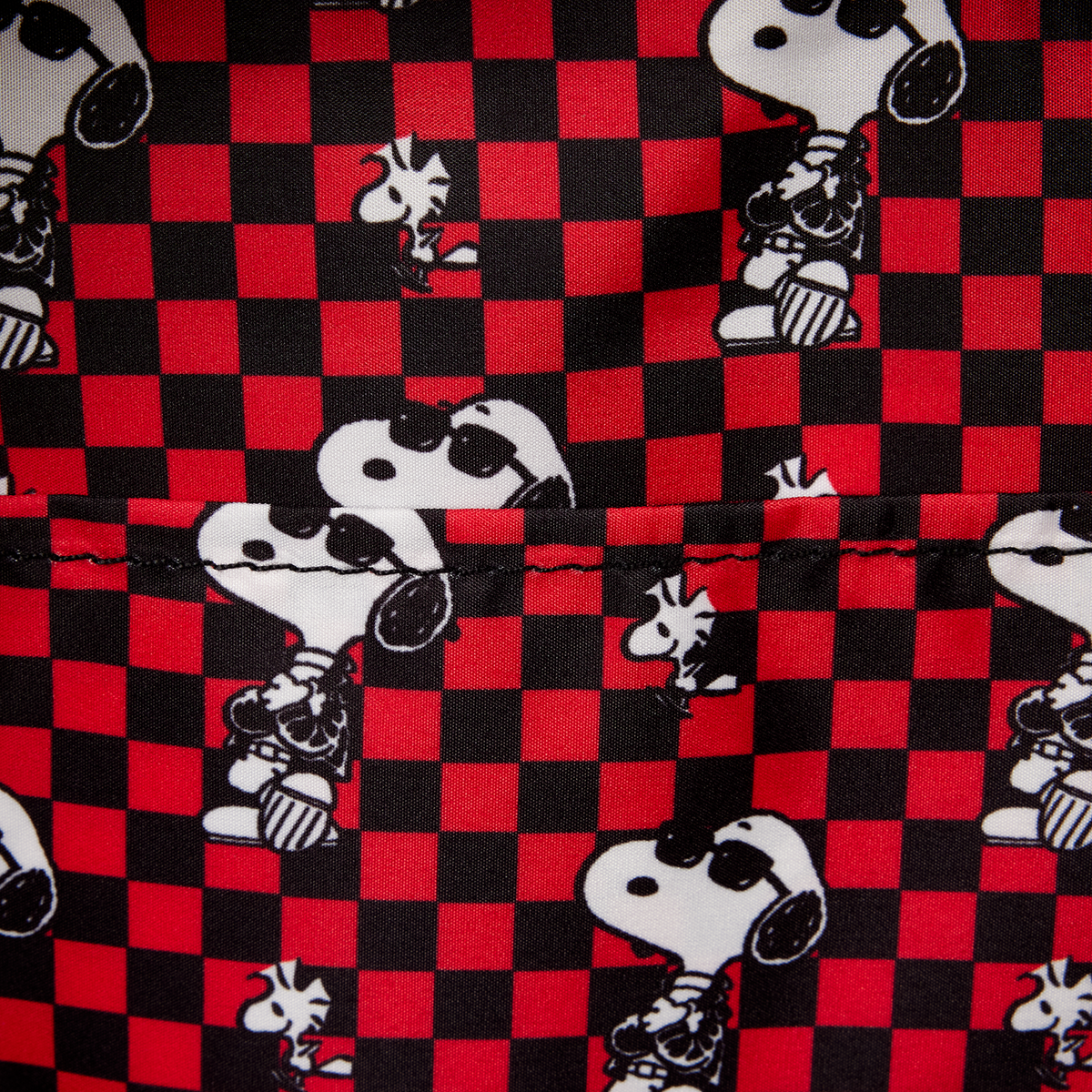 Snoopy Grunge Mini Backpack interior
