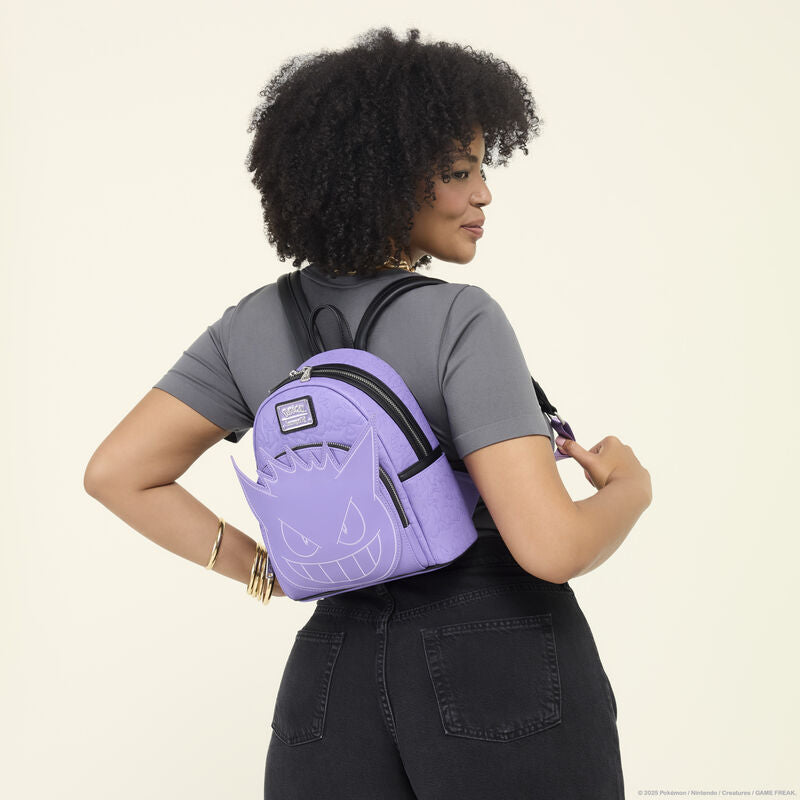 Pokémon Gengar Cosplay Glow Mini Backpack