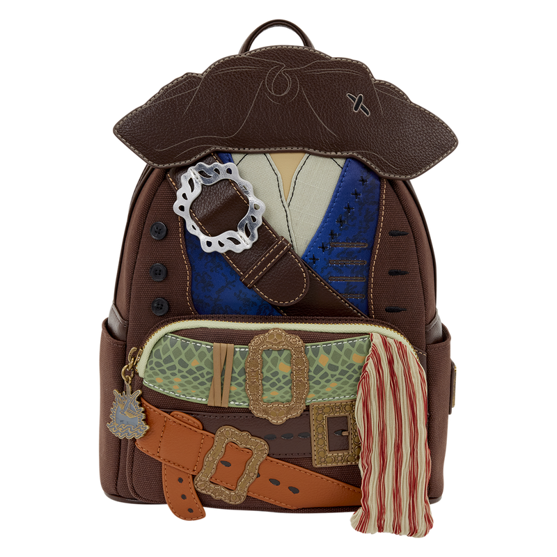 cosplay mini backpack Loungefly Disney Pirates of the Caribbean Jack Sparrow Cosplay Mini Backpack  – AmyDavidMagic