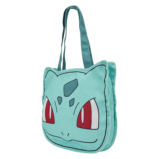Bulbasaur Cosplay Oversized Canvas Tote Bag - alternate view 2