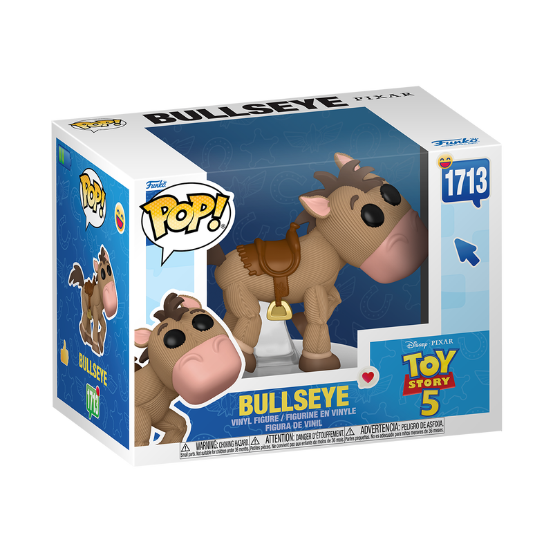Funko Pop! Premium Disney Pixar Toy Story 5 Bullseye Vinyl Figure