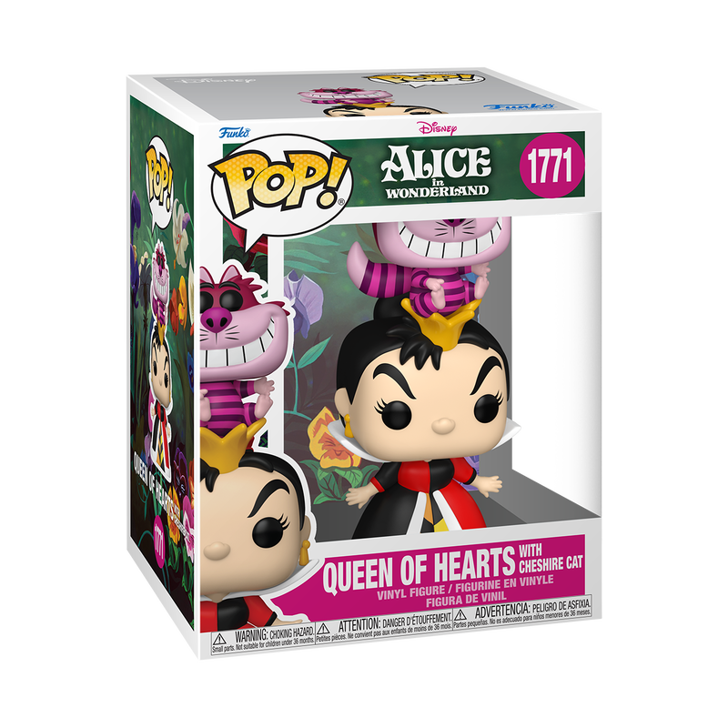 Alice in Wonderland Queen of Hearts with Cheshire Cat Premium Vinyl Figure #1771