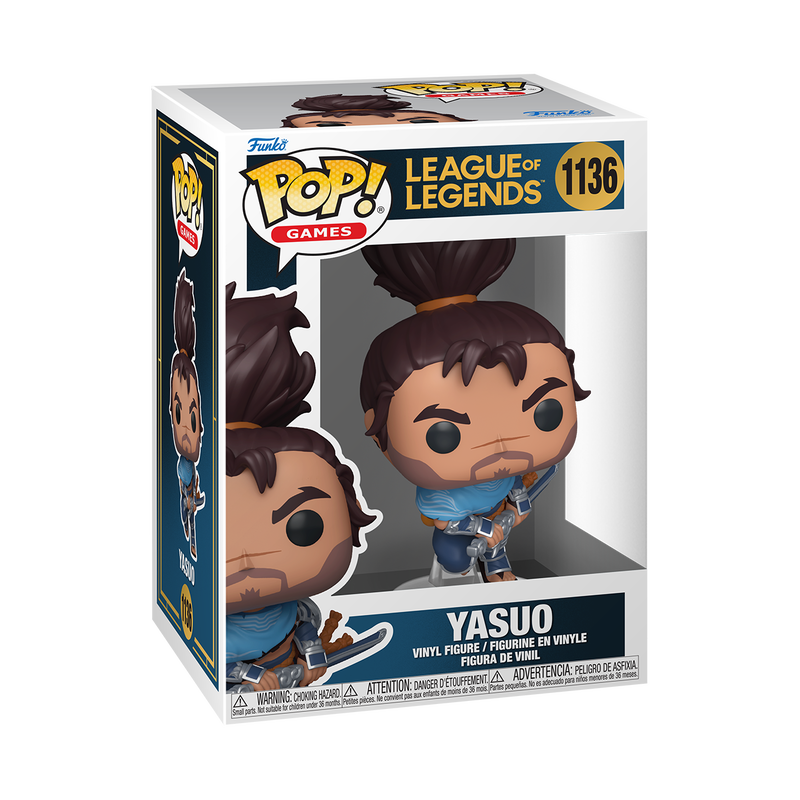 Funko Pop! Games League of Legends Yasuo #1136
