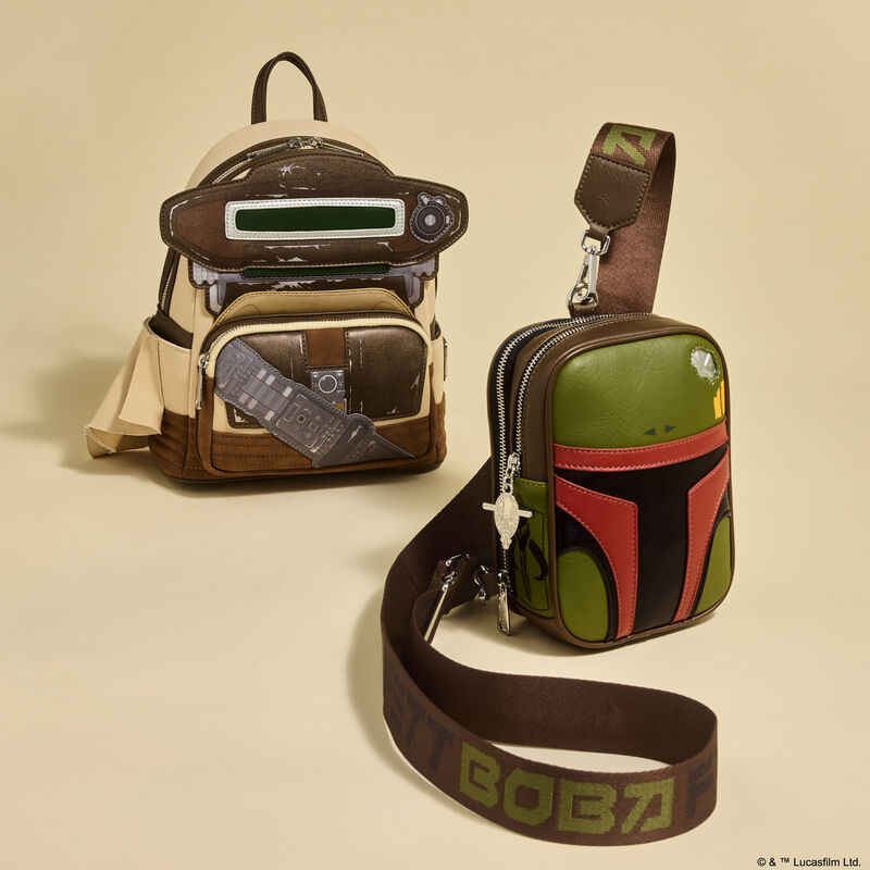 Loungefly Star Wars Princess Leia Boushh Disguise Cosplay Mini Backpack